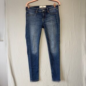 Hollister Womens 7R Skinny Jeans Size 28/29 Medium Wash Capsule Normcore Edgy